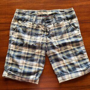 Hollister Long Plaid Short